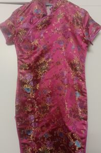 Kids Costumes to Hire - Chinese Dress - Cerise Pink - GIRL